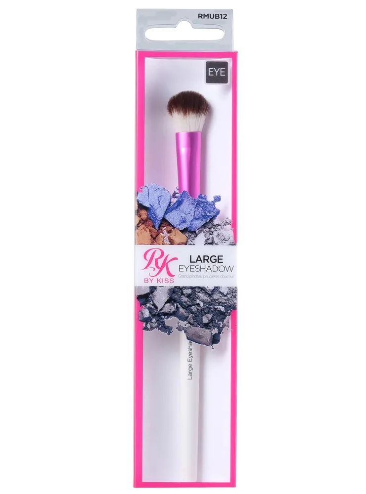 Pensula de machiaj mare pentru fard de ochi Ruby Kisses, 1 bucata, Kiss — preț și oferte