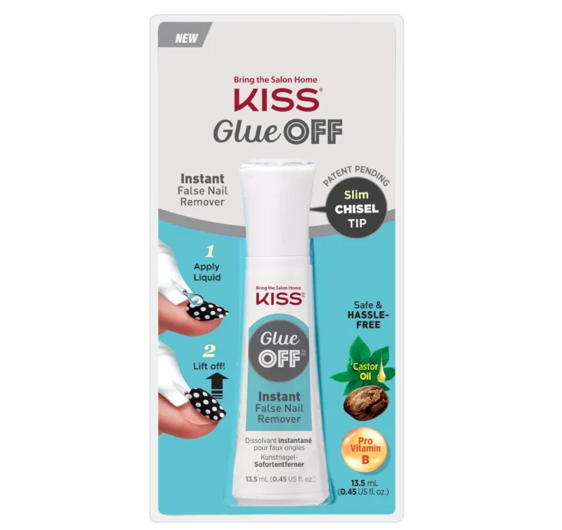 Solutie pentru indepartarea unghiilor Glue Remover, 5g, Kiss — preț și oferte
