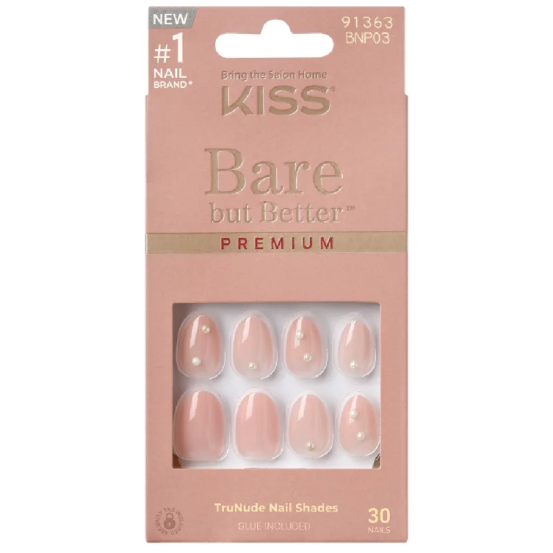 Unghii false Bare But Better Premium Nails Slay, 30 bucati, Kiss — preț și oferte