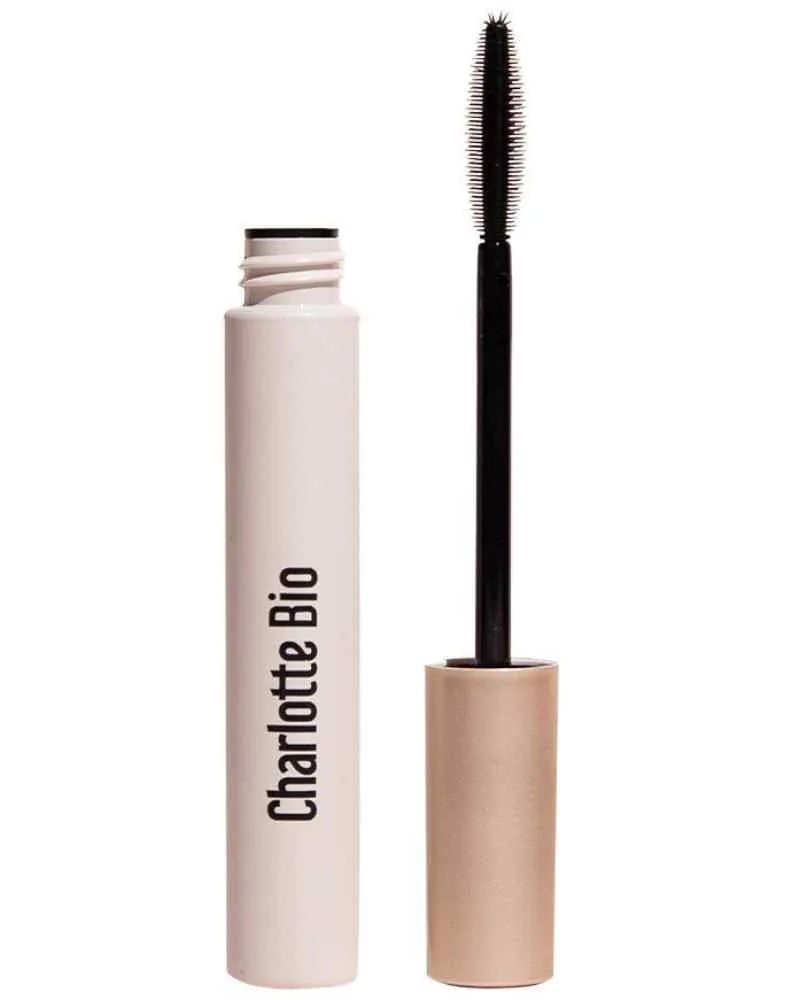 Mascara Bio pentru volum & alungire cu apa de trandafir, ulei de ricin si ceara Maro, 8ml, Charlotte Bio — preț și oferte