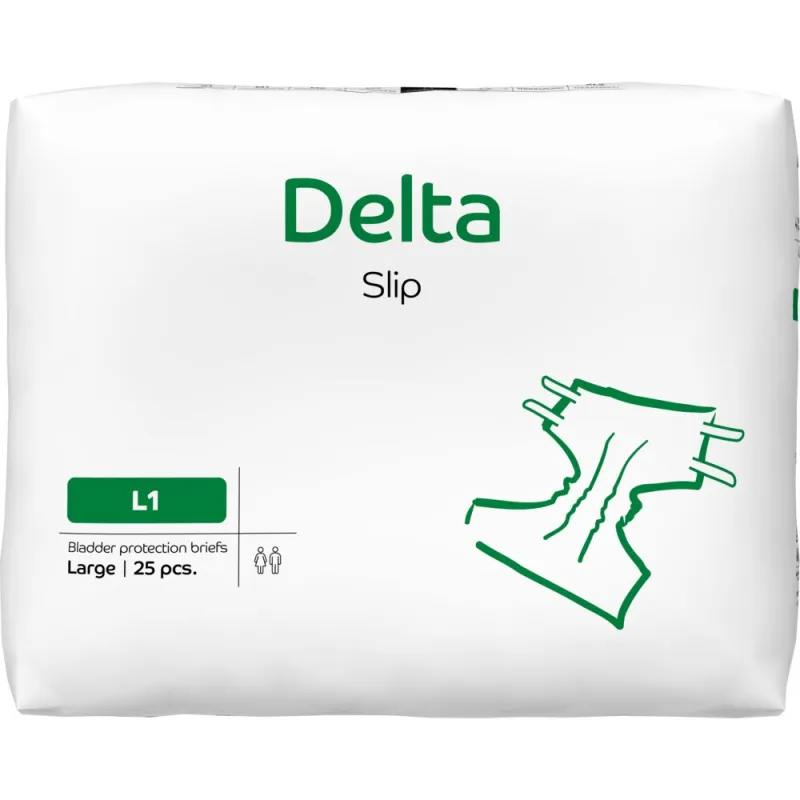 Scutece pentru adulti L1 2200ml Delta Slip, 25 bucati, Abena — preț și oferte