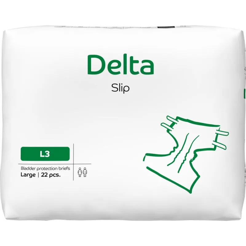 Scutece pentru adulti L3 3200ml Delta Slip, 22 bucati, Abena — preț și oferte