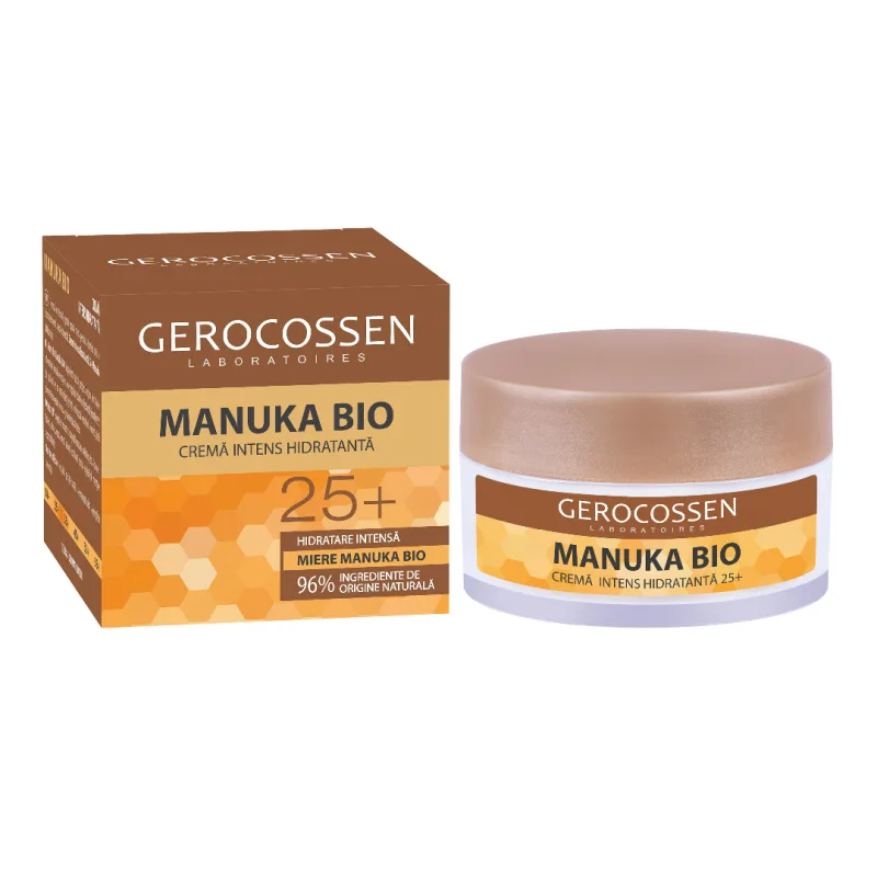 Crema intens hidratanta 25+ Manuka Bio, 50 ml, Gerocossen — preț și oferte
