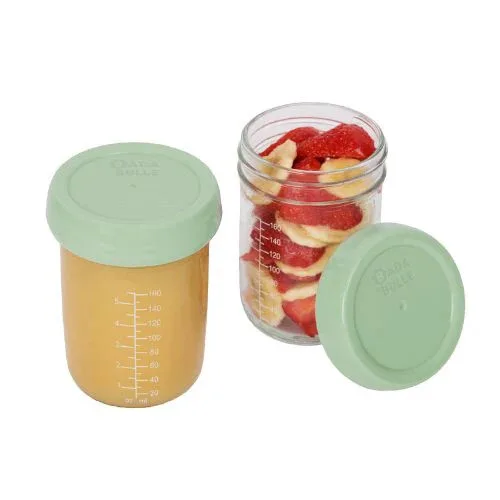 Set 2 Boluri din sticla pentru pastrarea hranei bebelusului Badabowls , 1 bucata, Badabulle — preț și oferte