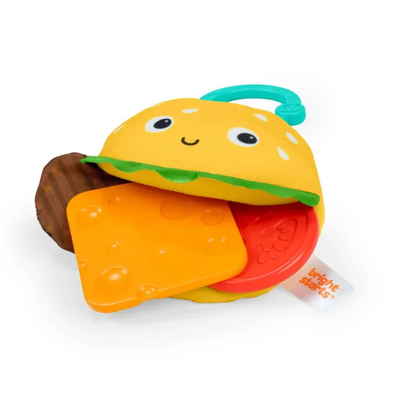 Jucarie de dentitie Say Cheeseburger, 1 bucata, Bright Starts — preț și oferte