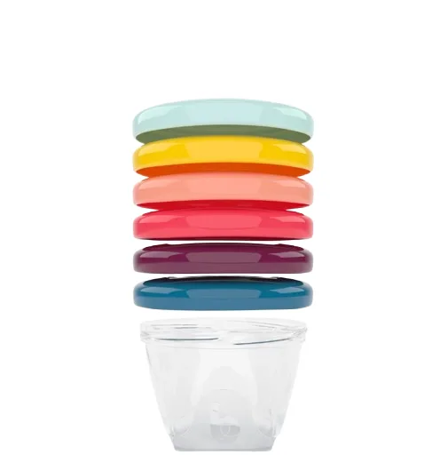 Set 6 recipiente pentru pastrarea hranei, 180ml, Babymoov — preț și oferte