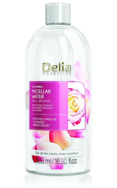 Apa micelara cu extract de trandafiri, 500ml, Delia Cosmetics — preț și oferte