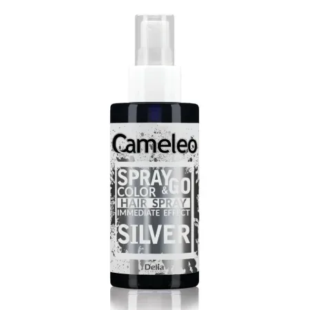 Spray colorant pentru par nuanta Silver Spray & Go, 150ml, Delia Cosmetics — preț și oferte