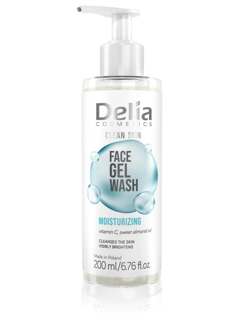 Gel de curatare pentru fata Clean Skin, 200ml, Delia Cosmetics — preț și oferte