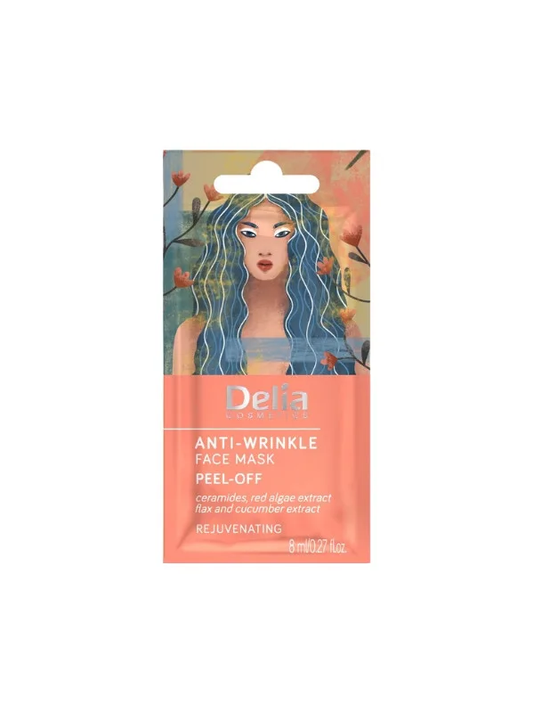 Masca faciala peel-off antirid, 8ml, Delia Cosmetics — preț și oferte