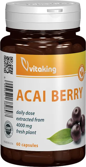 Extract Acai Berry, 60 capsule gelatinoase, Vitaking