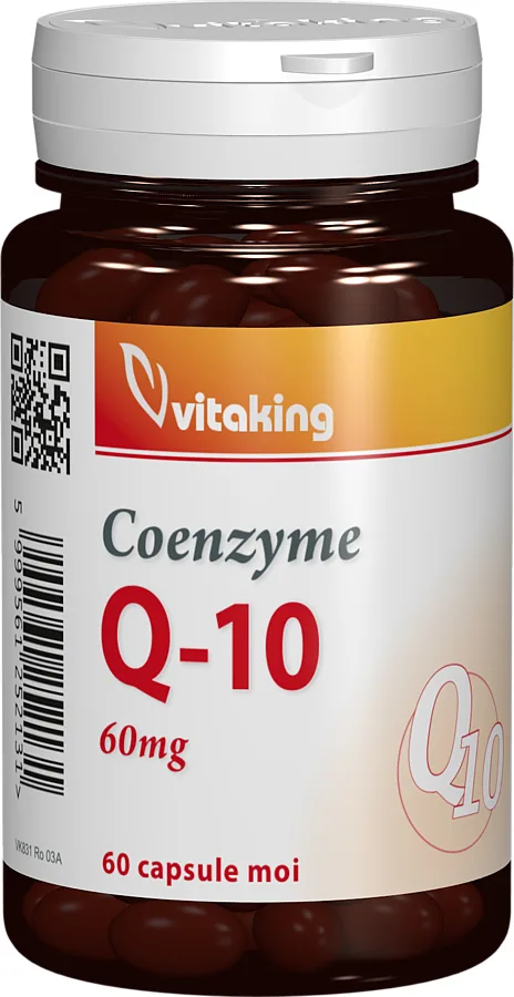 Coenzima Q10 naturala 60mg, 60 capsule, Vitaking — preț și oferte