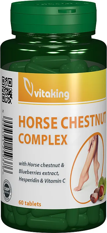 Diosmina cu extract de castan salbatic, 60 comprimate, Vitaking — preț și oferte