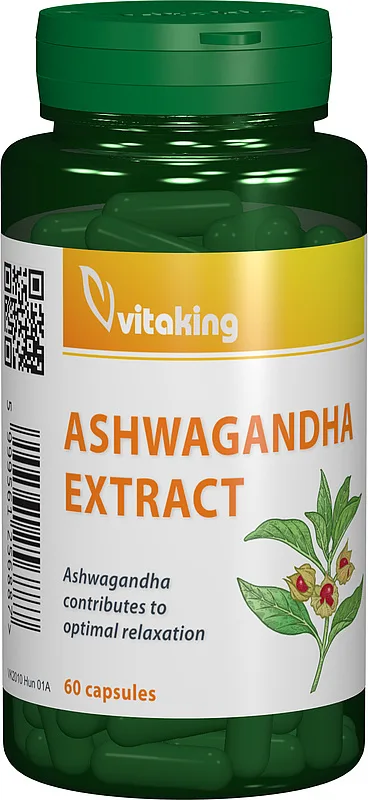 Extract de Ashwagandha 240 mg, 60 capsule vegetale, Vitaking — preț și oferte