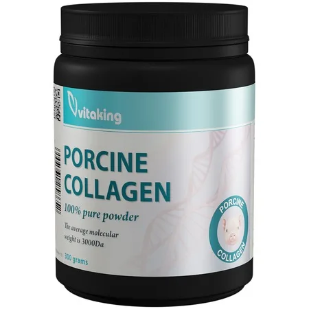 Peptide de colagen din porc 100% natural, 300g, Vitaking — preț și oferte