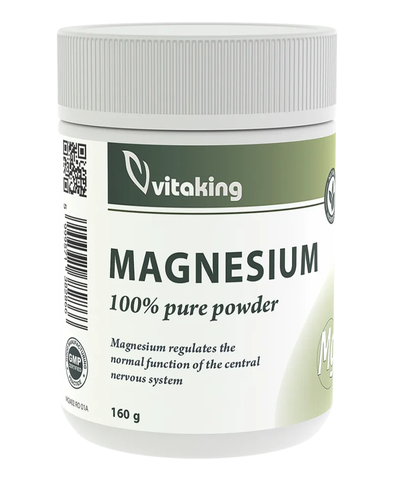 Pulbere de magneziu citrat, 160g, Vitaking — preț și oferte