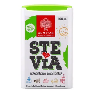 Indulcitor natural Stevia, 100 comprimate, Vitaking