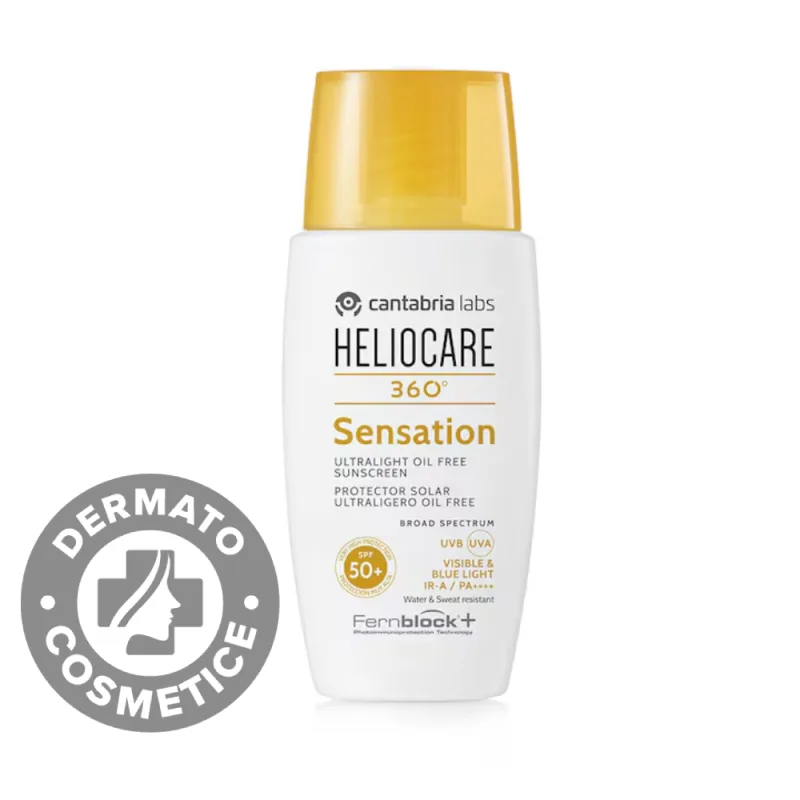 Crema pentru protectie solara cu SPF 50+ Heliocare 360 Sensation, 50ml, Cantabria Labs — preț și oferte