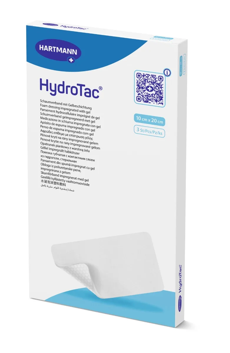 Pansament din spuma poliuretanica Hydrotac 10x20 cm, 3 bucati, Hartmann — preț și oferte