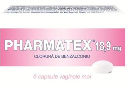 Pharmatex capsule vaginale 18,9mg, 6 capsule vaginale, Innotech — preț și oferte