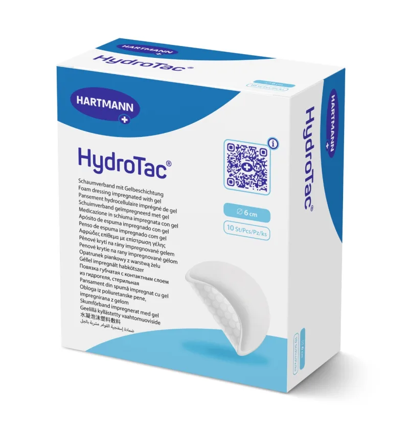 Pansament rotund din spuma Hydrotac 6cm, 10 bucati, Hartmann — preț și oferte