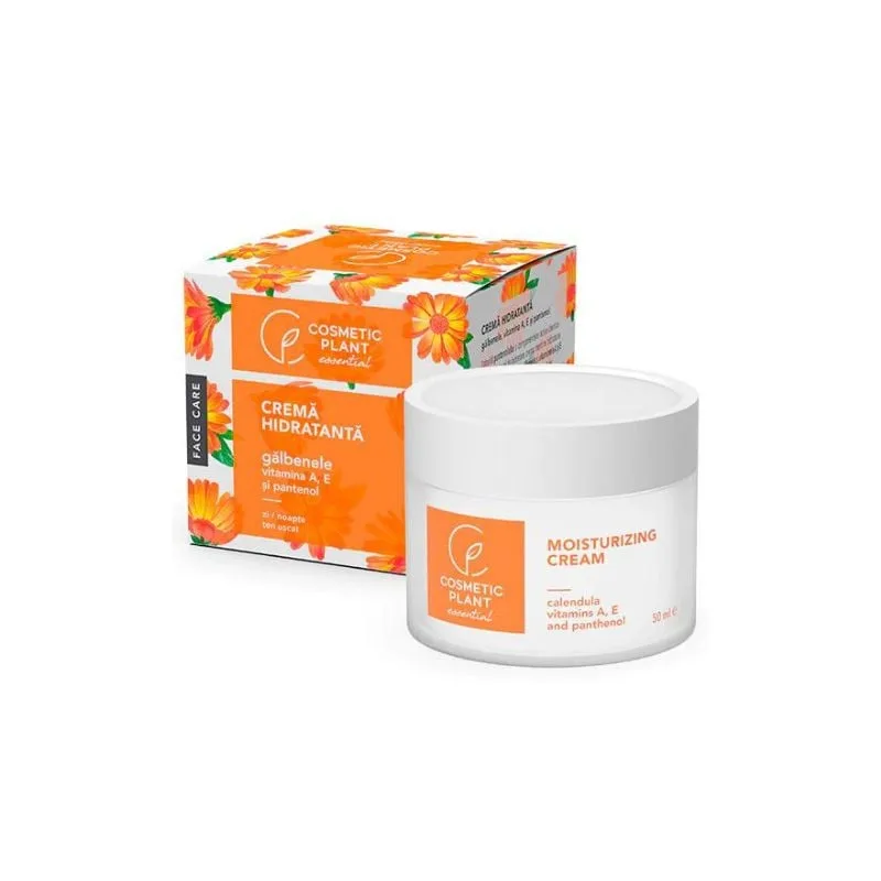 Cosmetic Plant Crema hidratanta cu galbenele si vitaminele A, E, 50ml — preț și oferte