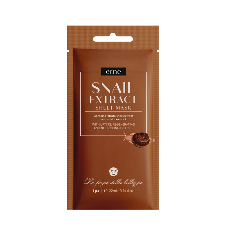 Masca de fata cu extract de melc La forza della belleza, 22ml, Erne — preț și oferte