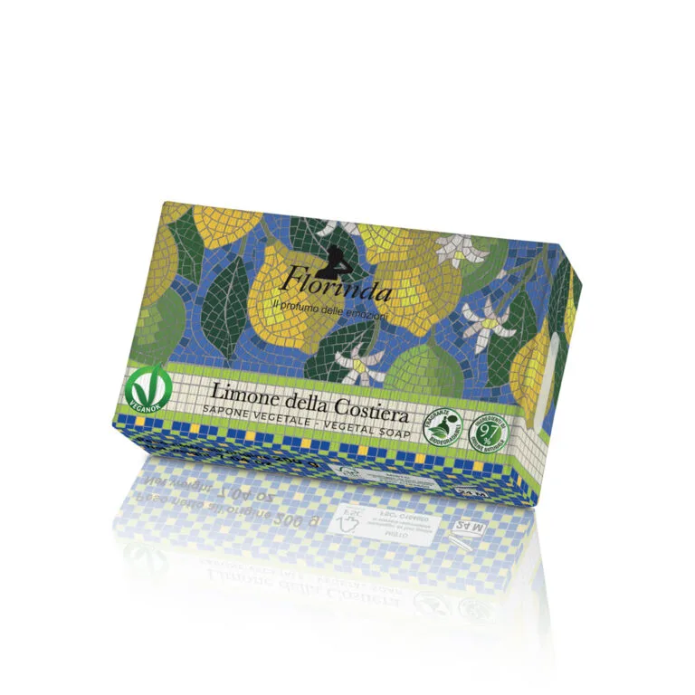 Sapun vegetal cu lamaie si flori de citrice, 100g, Florinda — preț și oferte