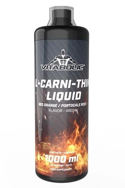 L-Carni-Thin Liquid Blood Orange, 1l, Vitabolic — preț și oferte