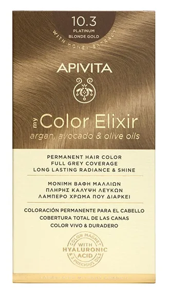 Apivita My Color Elixir Vopsea de par, N10.3 — preț și oferte