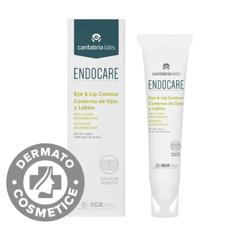 Lotiune contur ochi si buze Endocare, 15ml, Cantabria Labs — preț și oferte