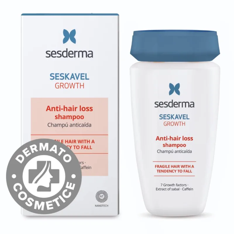 Sampon impotriva caderii parului Seskavel Growth, 250ml, Sesderma — preț și oferte