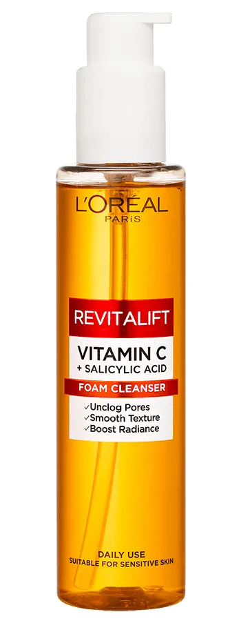 Gel de curatare cu Vitamina C si Acid Salicilic Revitalift Clinical, 150ml, L'Oreal Paris — preț și oferte