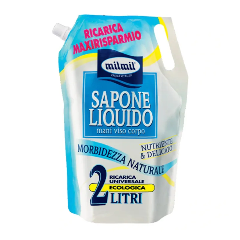 Sapun lichid Rezerva, 2000ml, Mil Mil — preț și oferte