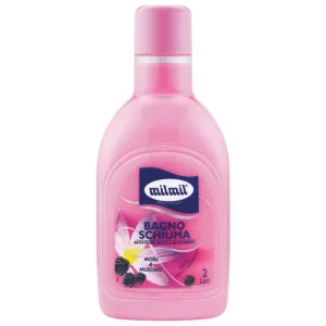 Spuma de baie cu mure si mosc, 2000ml, Mil Mil