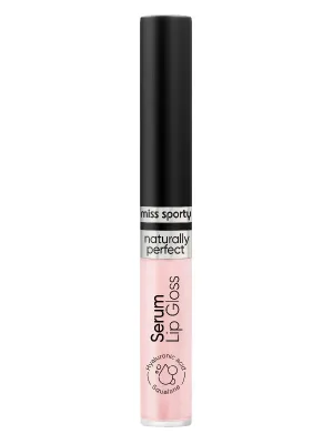 Gloss pentru buze Naturally Perfect Transparent Pink 30, 2.3ml, Miss Sporty