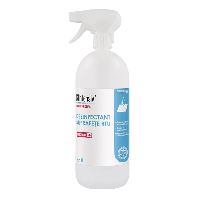 Dezinfectant pentru suprafete, 1000ml, Klintensiv — preț și oferte
