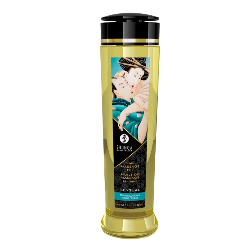Ulei pentru masaj erotic Sensual, 240ml, Shunga Erotic Art — preț și oferte