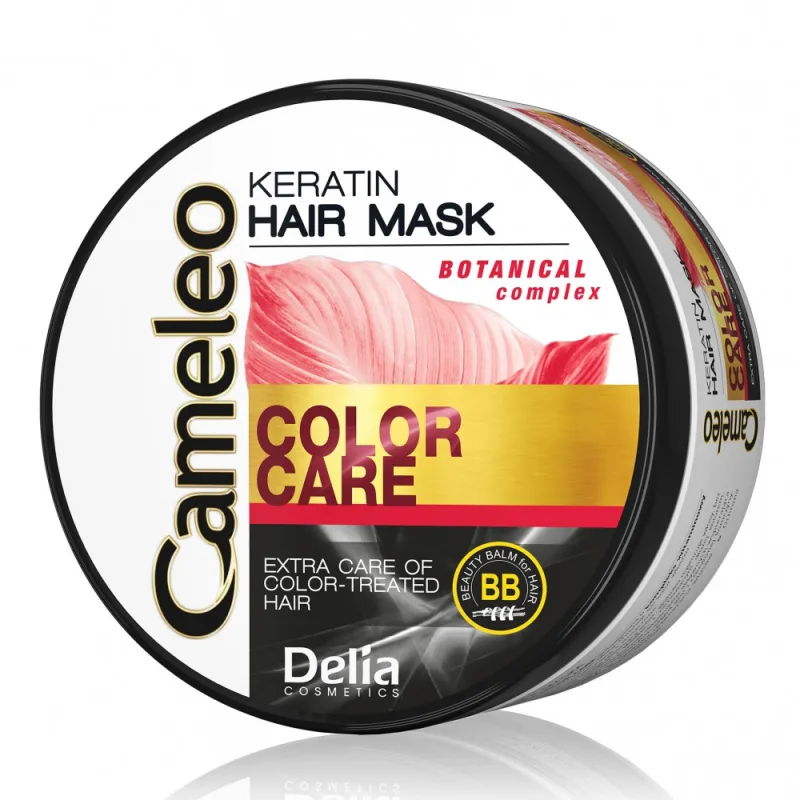 Masca pentru par deteriorat Keratin Cameleo, 200ml, Delia Cosmetics — preț și oferte