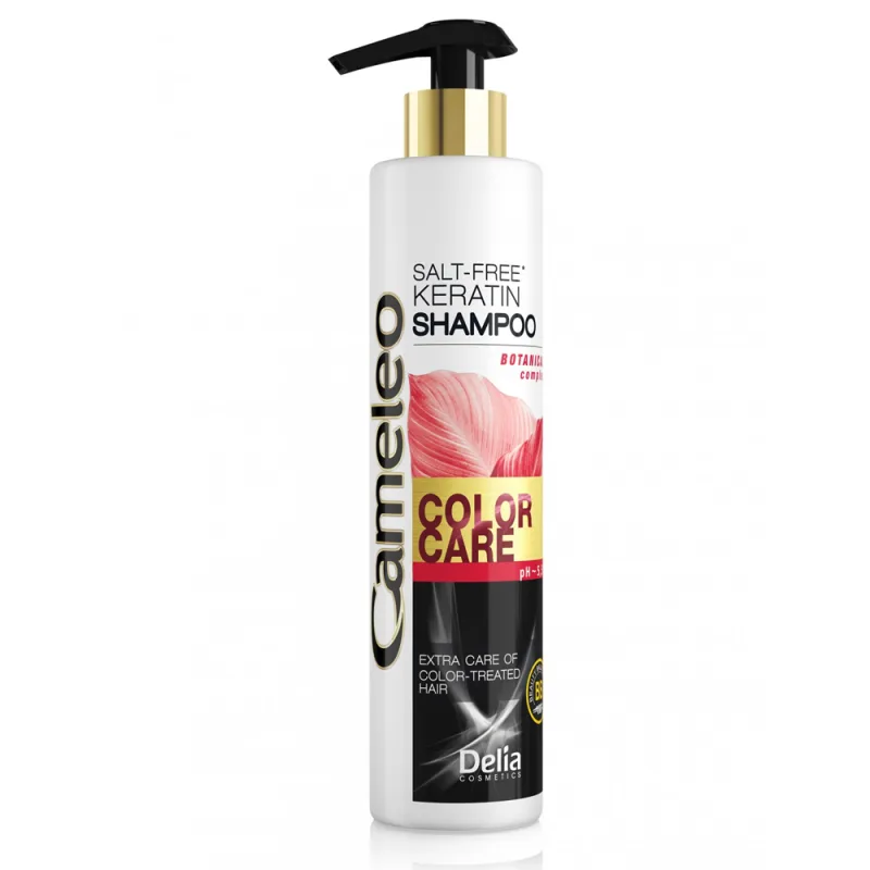 Sampon pentru par deteriorat Keratin Cameleo, 250ml, Delia Cosmetics — preț și oferte