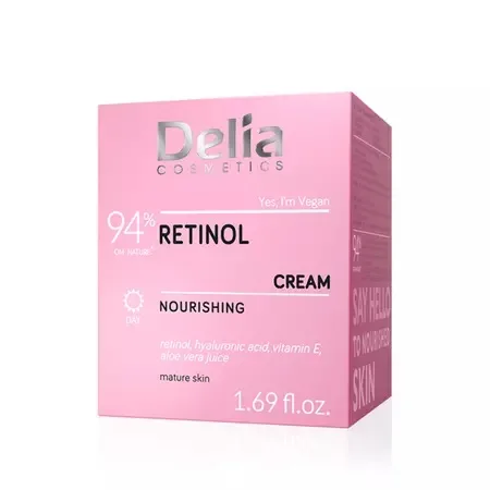 Crema de fata nutritiva cu retinol, 50ml, Delia Cosmetics — preț și oferte