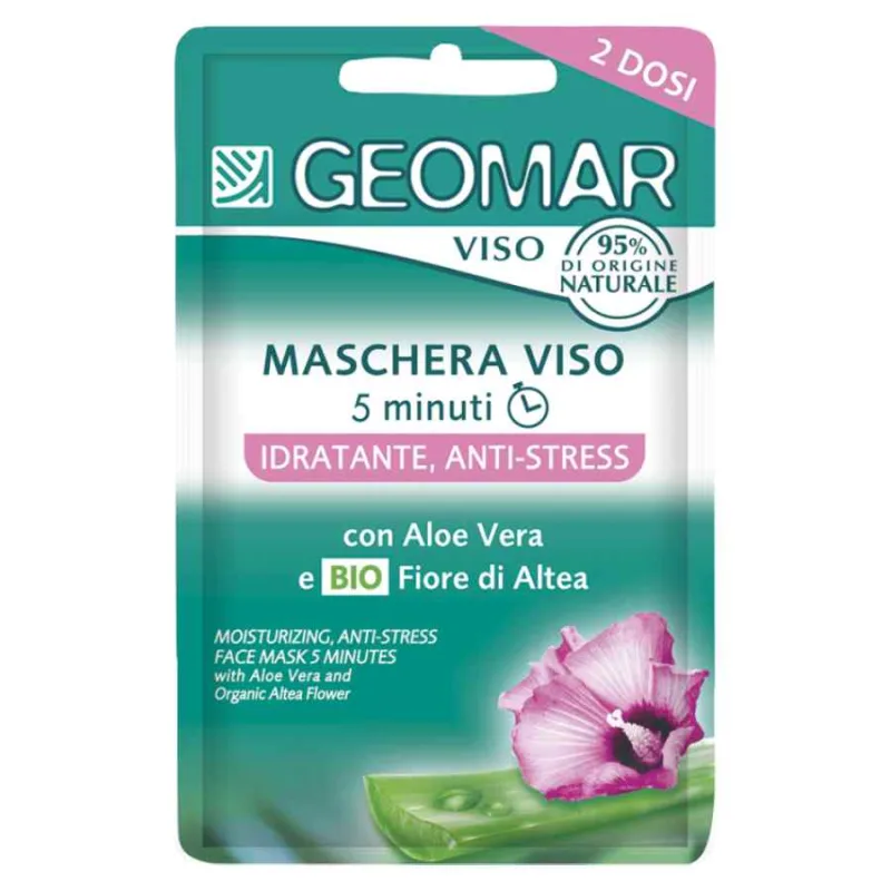 Masca de fata bio antistres, 15ml, Geomar — preț și oferte