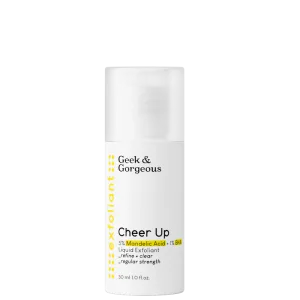 Lotiune exfolianta 6% acid mandelic BHA Cheer Up, 30ml, Geek&Gorgeous