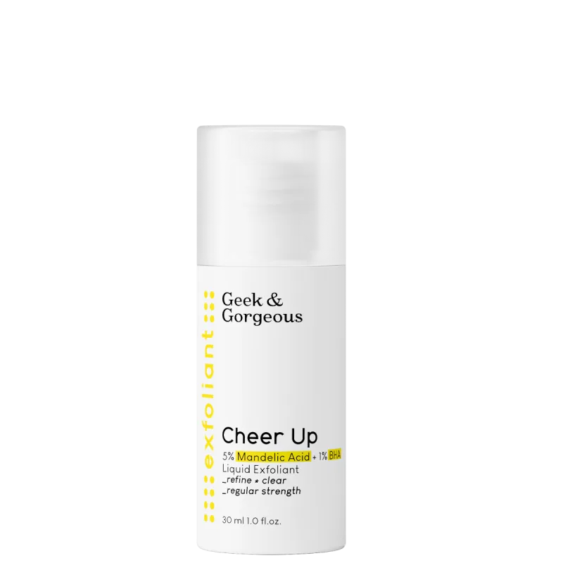 Lotiune exfolianta 6% acid mandelic BHA Cheer Up, 30ml, Geek&Gorgeous — preț și oferte