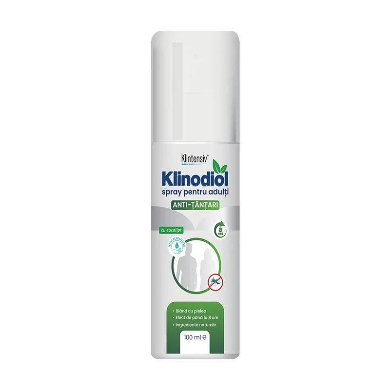 Spray anti-tantari pentru adulti, 100ml, Klintensiv — preț și oferte