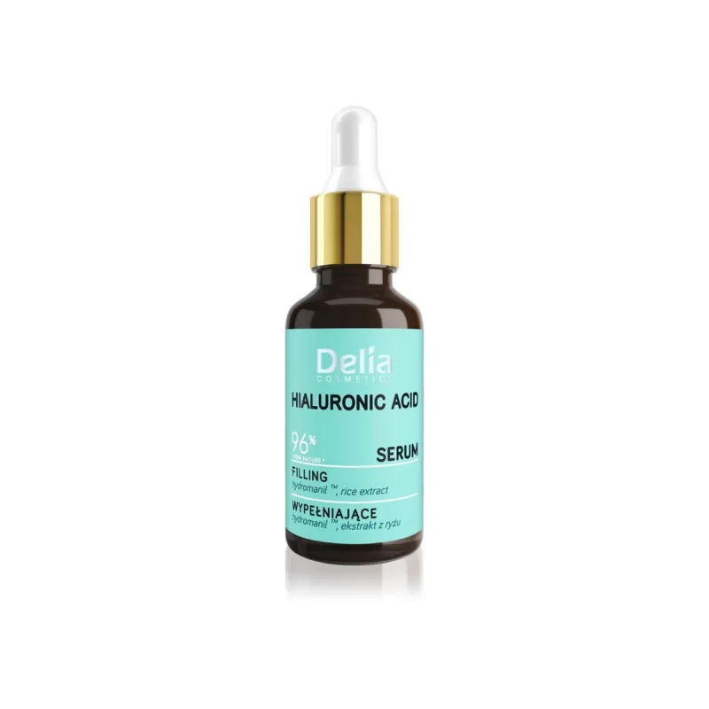 Ser antirid pentru fata si decolteu Hyaluron Acid Filling, 30ml, Delia Cosmetics — preț și oferte