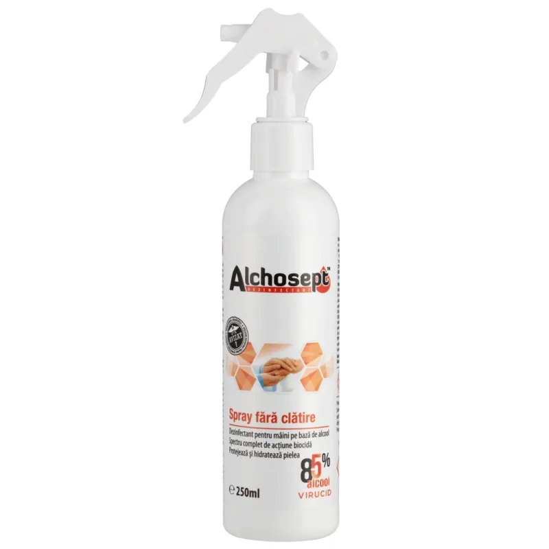 Spray dezinfectant pentru maini Alchosept, 250ml, Klintensiv — preț și oferte