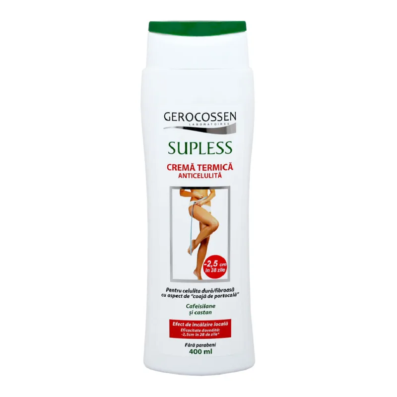 Crema termica anticelulita Supless, 400 ml, Gerocossen — preț și oferte