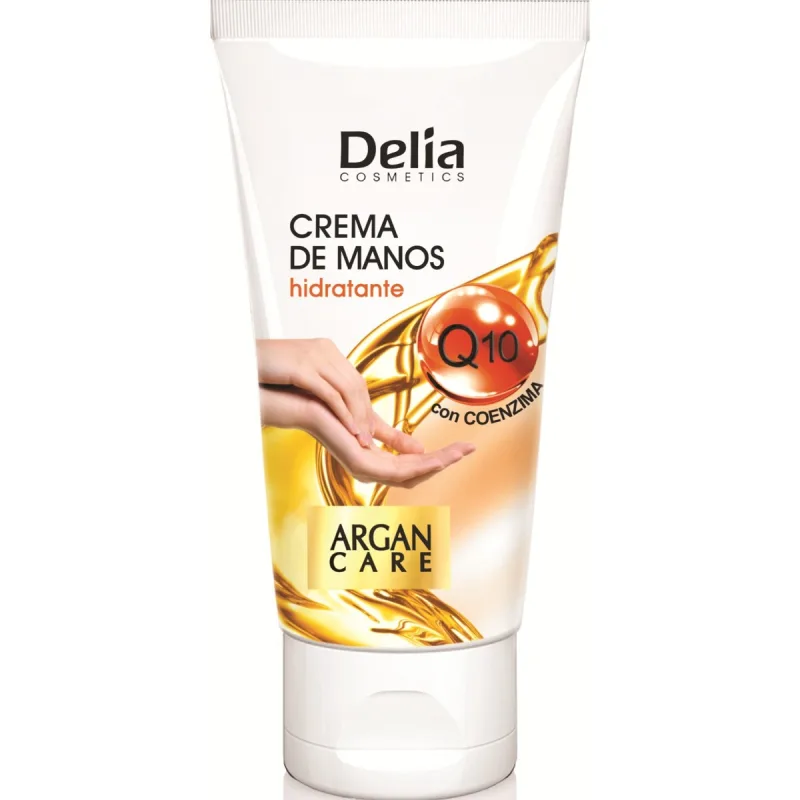 Crema pentru maini cu coenzima Q10 si ulei de argan, 50ml, Delia Cosmetics — preț și oferte