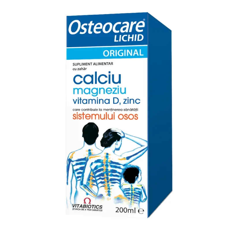 Osteocare sirop, 200 ml, Vitabiotics — preț și oferte